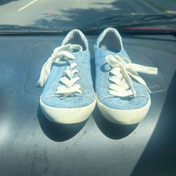 Denim blue Keds sneakers (price negotiable) - Picture 1 of 2